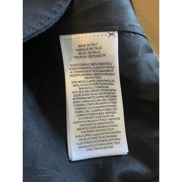 Ralph Lauren Collection Purple Label Women’s Odera Wool Silk Jacket Blazer 6 S - Picture 11 of 12